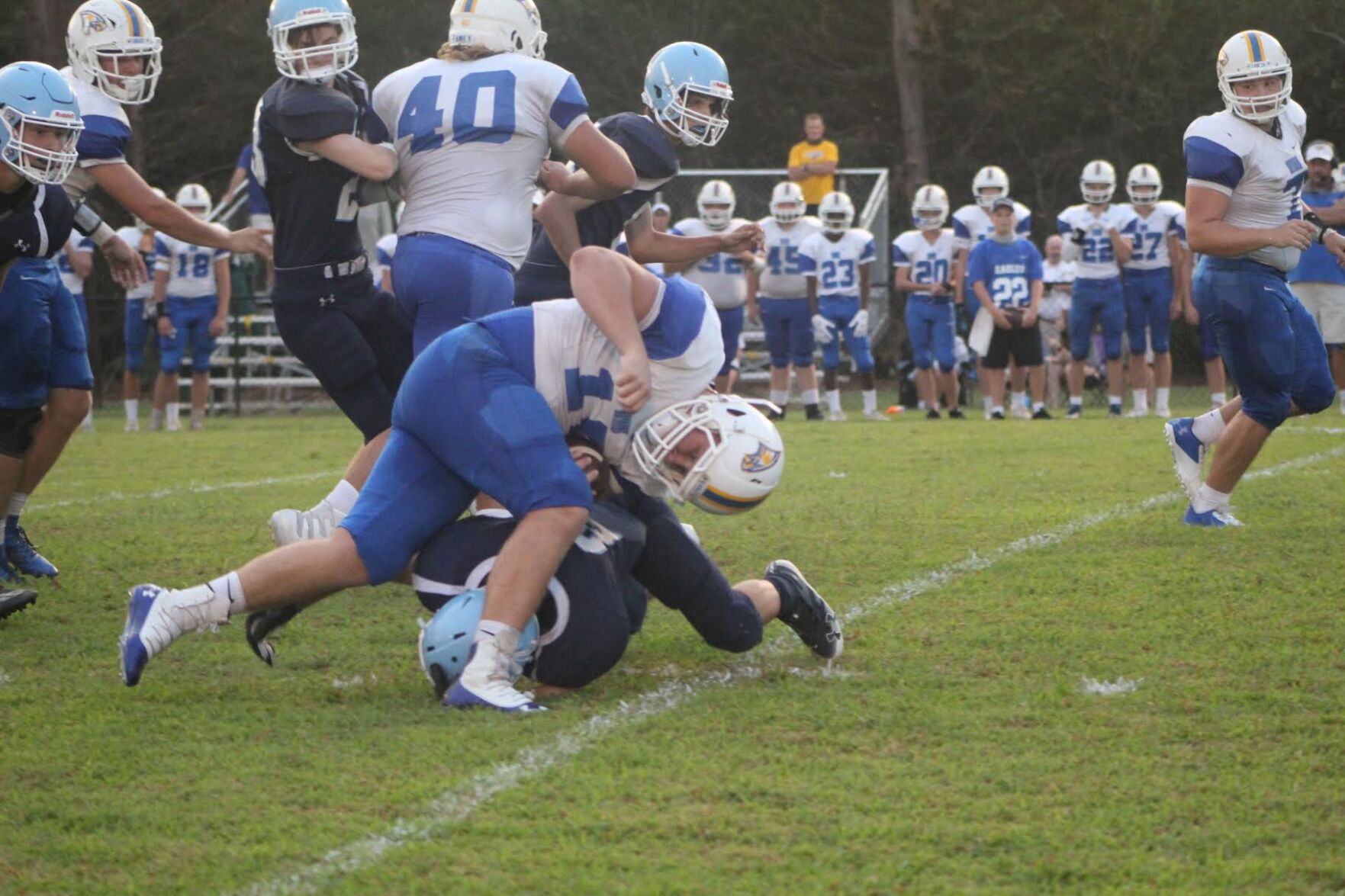 private school football